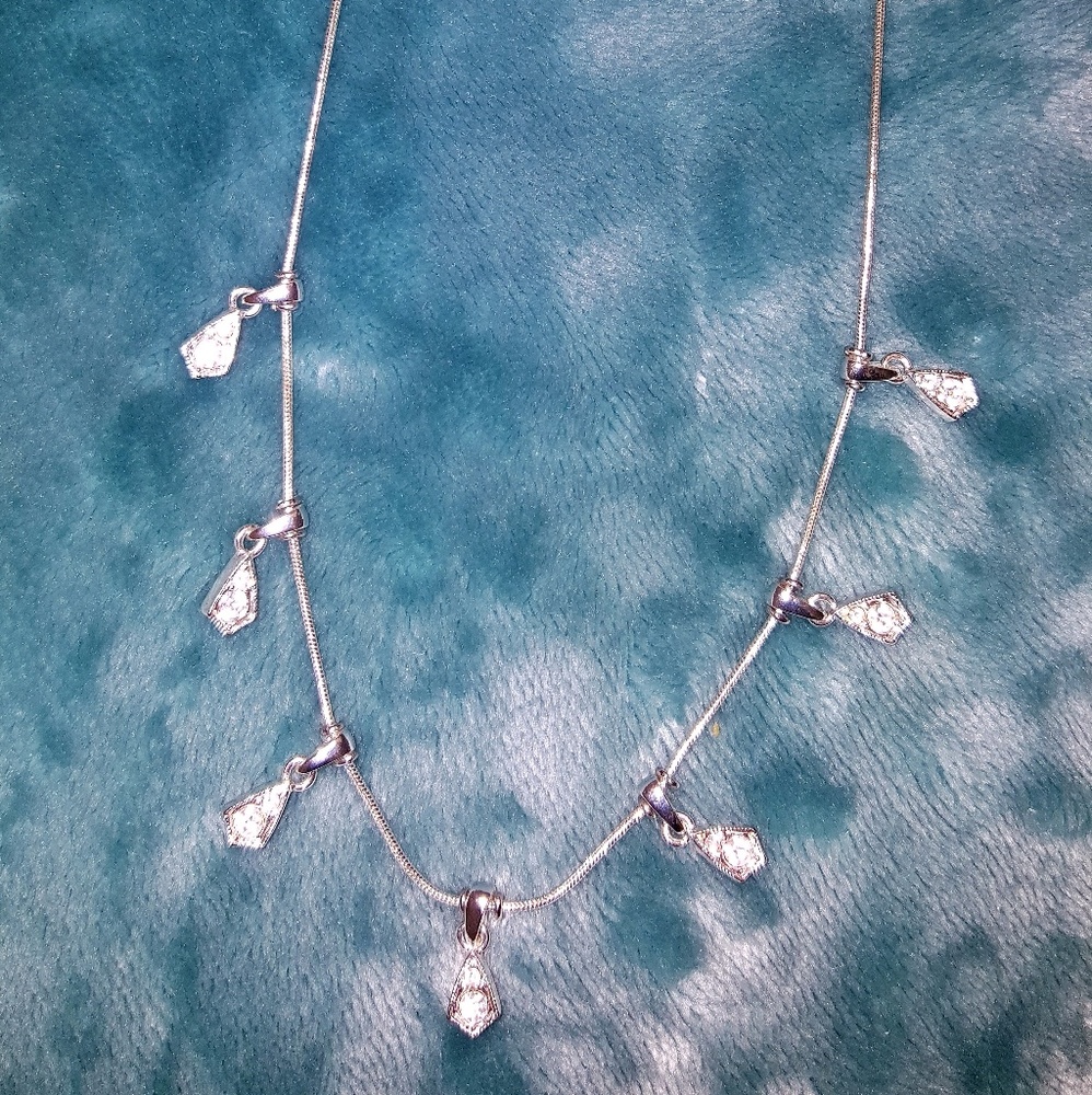 🥀Napier 7 Faux Diamond Necklace